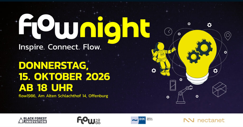 flownight am 15. Oktober 2026 in Offenburg